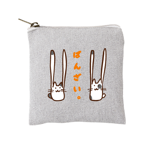 ばんざい。　シャンブリックキャンバスフラットポーチ(SS) シャンブリックキャンバスフラットポーチ（SS）