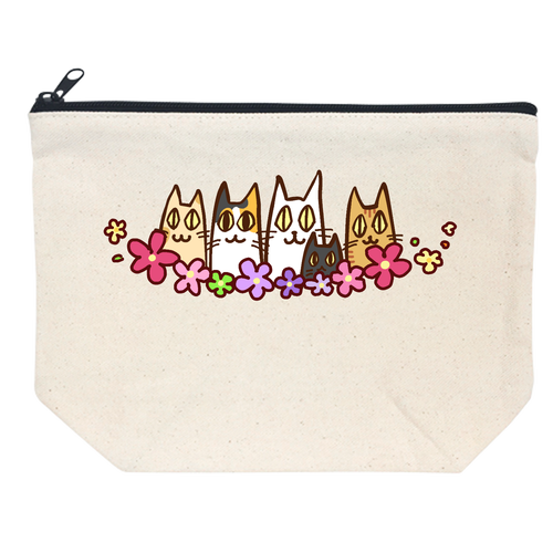 ファミリー　キャンバスデイリーポーチ(M) キャンバスデイリーポーチ（M)