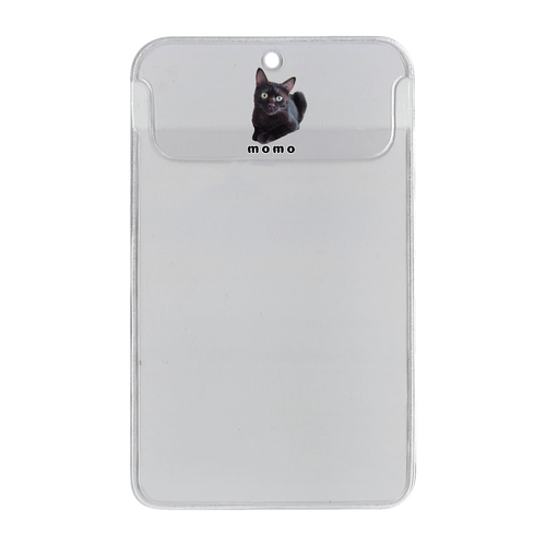 黒ねこももちゃん PVCチェキホルダー