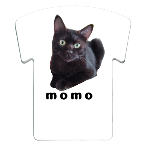 黒ねこももちゃん ユニフォーム型モバイルバッテリー