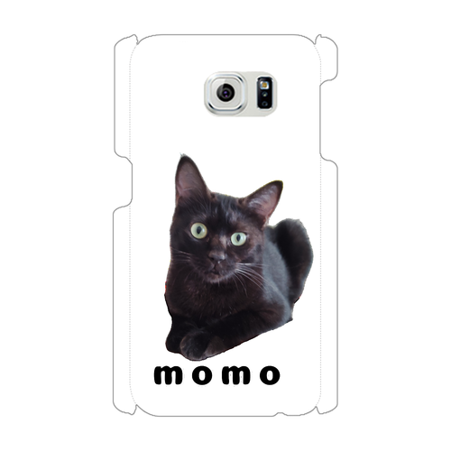 黒ねこももちゃん Galaxy S6(SC-05G)