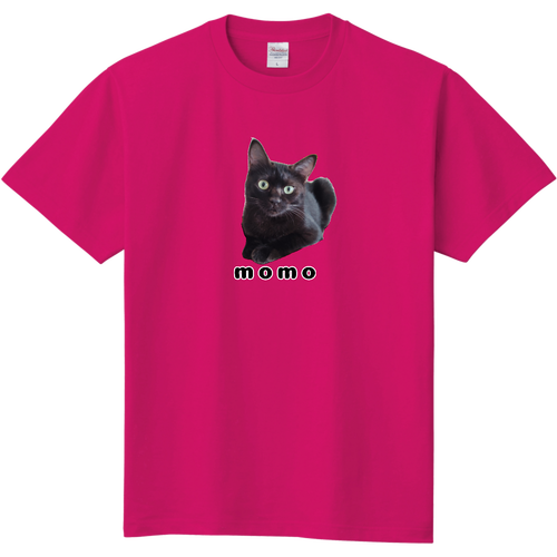 黒ねこももちゃん 即日Ｔシャツ(TOMS-85)