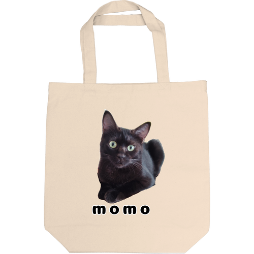 黒ねこももちゃん 即日トート M