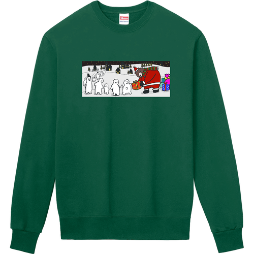 クマのサンタさん 定番スウェット