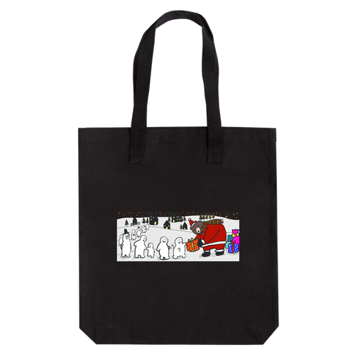 クマのサンタさん アーバントート【白プリントあり】