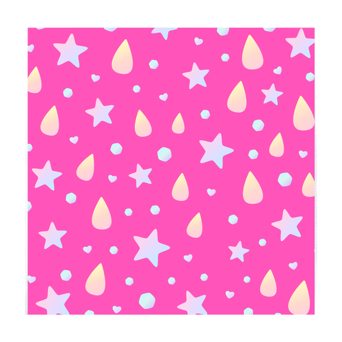 感情収束布《やさしき断片》 ソフトタッチミニタオル