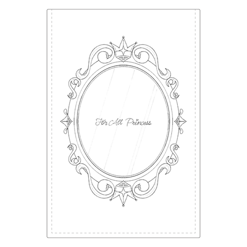 Princess mirror ソフトレザーミラー