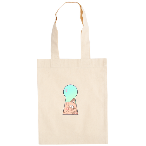 のぞきネコ ドイツテューテ【白プリントあり】