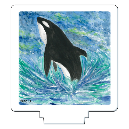 『海洋の覇者』アクリルスタンド アクリルフィギュア正方形(50×50mm)