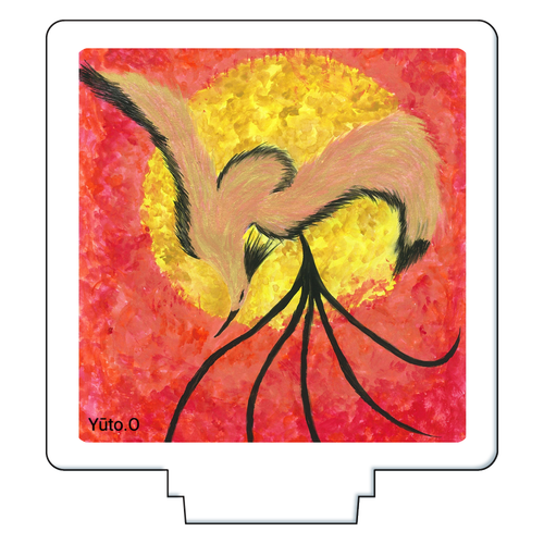 『太陽の化身』アクリルスタンド アクリルフィギュア正方形(50×50mm)