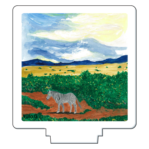 『旅』アクリルスタンド アクリルフィギュア正方形(50×50mm)