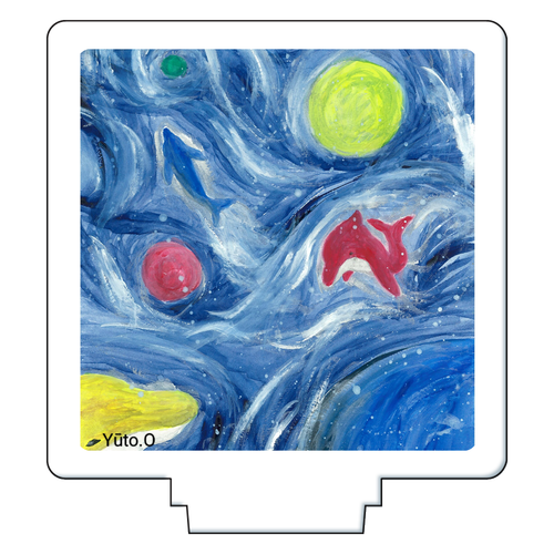 『海のカーニバル』アクリルスタンド アクリルフィギュア正方形(50×50mm)