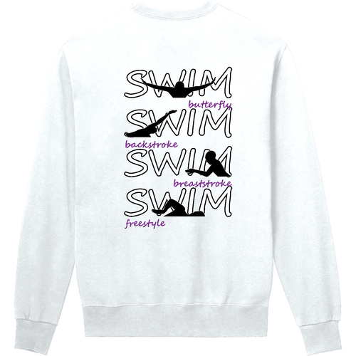 SWIM（V）背面プリント 定番スウェット