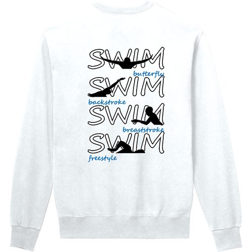 SWIM（B）背面プリント 定番スウェット