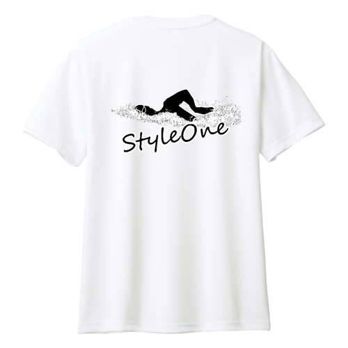 クロール（StyleOne）背面プリント ドライＴシャツ