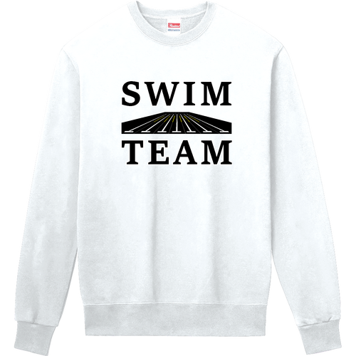 SWIM TEAM（黒） 定番スウェット