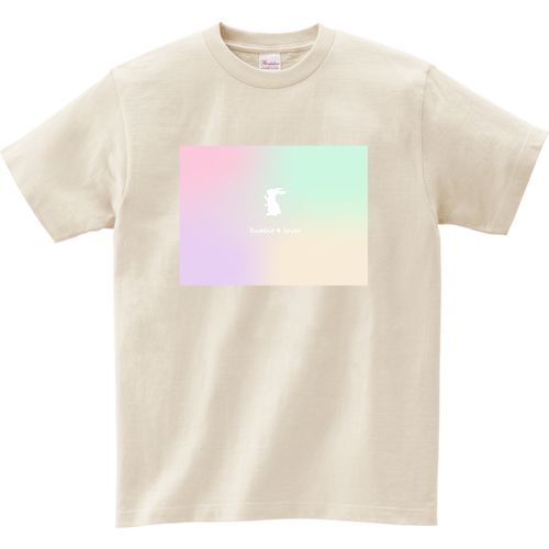 うさぎグラデーション（A） リミテッドカラーＴシャツ