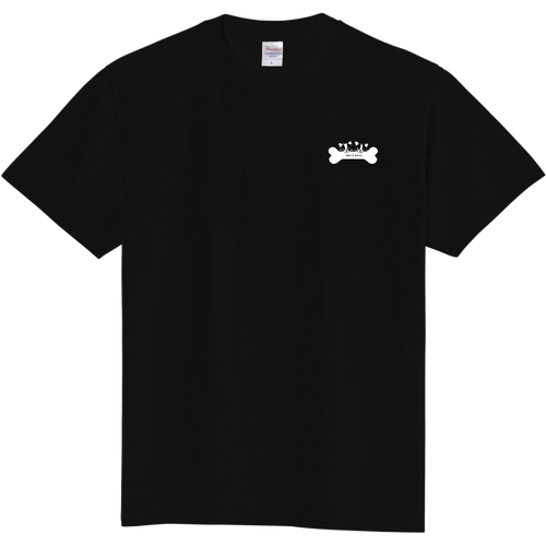 牛柄チワワボーンワンポイント 定番Ｔシャツ