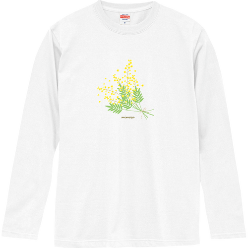 ミモザ ロングスリーブTシャツ