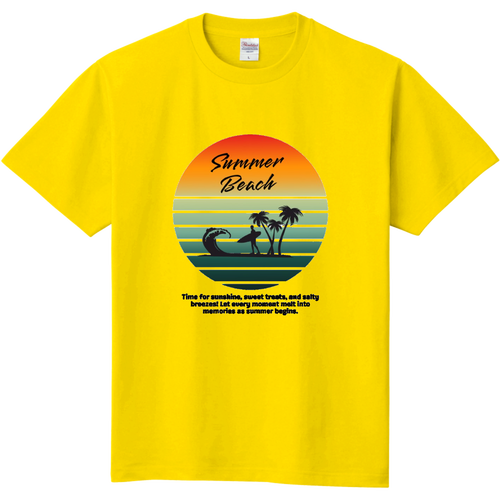 summer beach☆surfing 定番Ｔシャツ