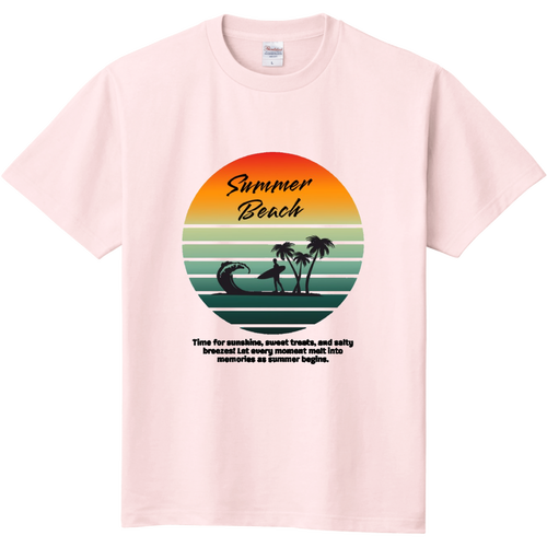 summer beach☆surfing キッズＴシャツ
