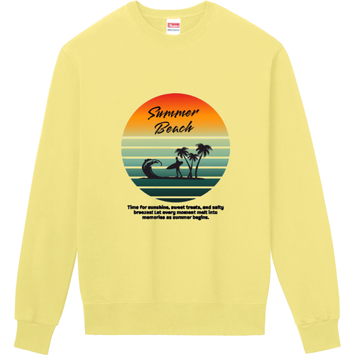 summer beach☆surfing 定番スウェット