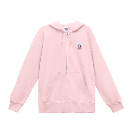 summer sea☆ピンク スタンダードWフードジップパーカー