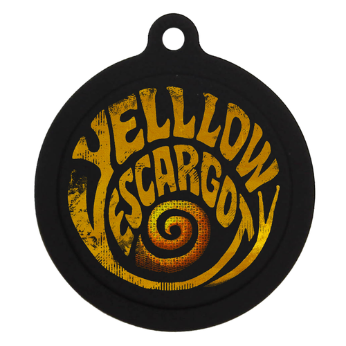 YELL LOW ESCARGOT　ラバーキーホルダー ラバーキーホルダー（ラウンド型）