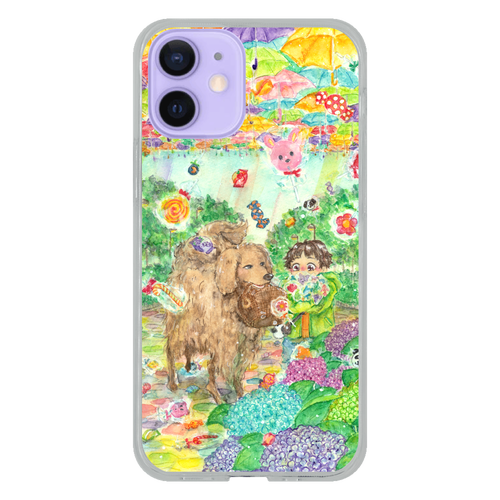 傘時々飴  iPhone12 mini ソフトケース (TPU) iPhone12 mini ソフトケース (TPU)