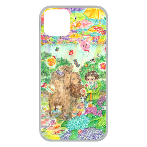 傘時々飴  iPhone13 ソフトケース (TPU)/クリア iPhone13 ソフトケース (TPU)