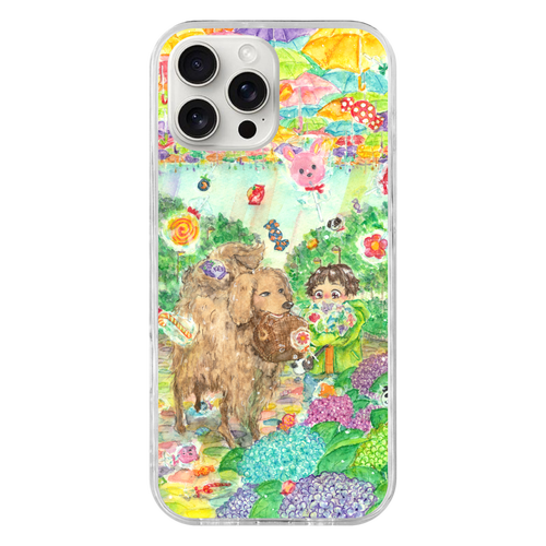 傘時々飴  iPhone16 ProMax TPUケース/クリア iPhone16 ProMax TPUケース