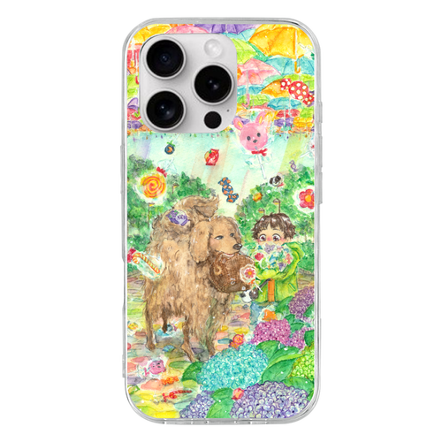 傘時々飴  iPhone16 Pro TPUケース/クリア iPhone16 Pro TPUケース
