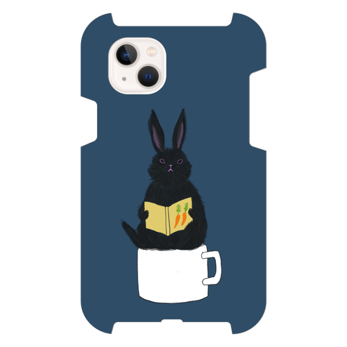 黒うさぎの読書 iPhone14 Plus