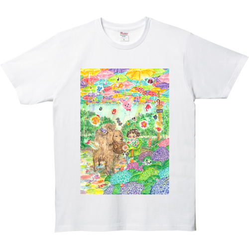 傘時々飴 5.0オンス ベーシックTシャツ(キッズ） 5.0オンス ベーシックTシャツ(キッズ）