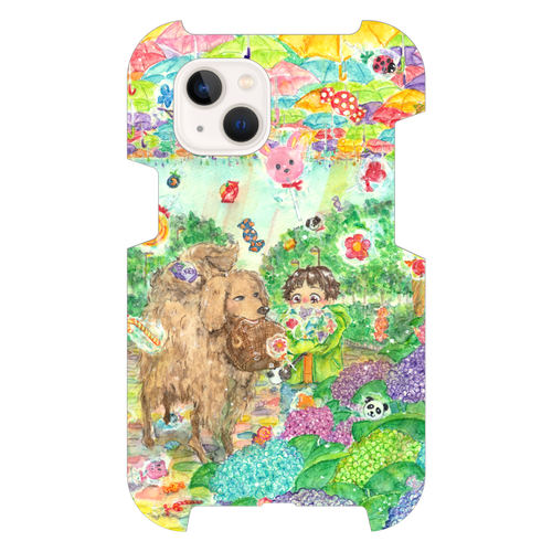傘時々飴  iPhone14ケース iPhone14