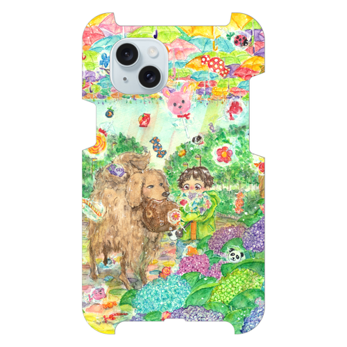 傘時々飴  iPhone15 Plusケース iPhone15 Plus