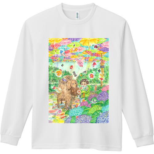 傘時々飴  ドライ長袖Ｔシャツ ドライ長袖Ｔシャツ