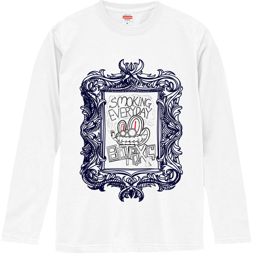 Smoking-everyday ロングスリーブTシャツ