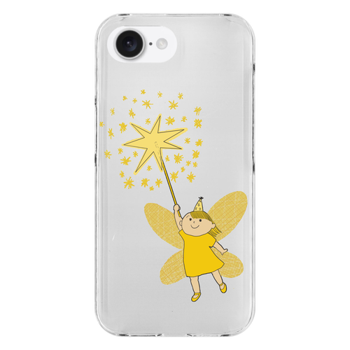 天使ちゃん iPhone16e (透明)(ハードケース)