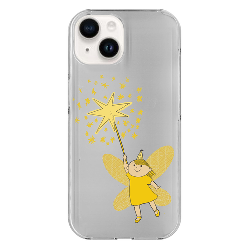 天使ちゃん iPhone15 (透明)(ハードケース)