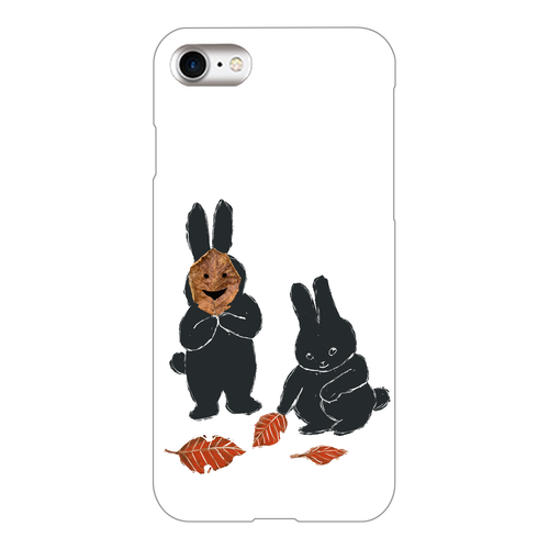 うさぎの秋遊び iPhone7(透明)