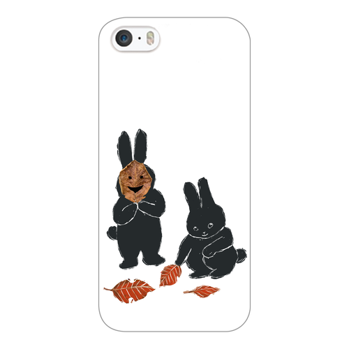 うさぎの秋遊び iPhone5c(透明)