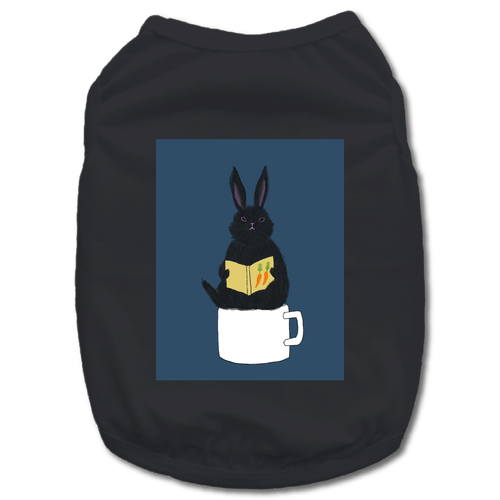 黒うさぎの読書 ドッグウェア