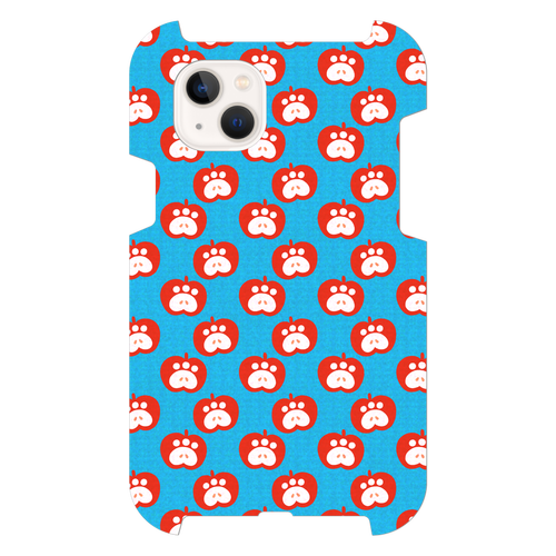 肉球リンゴのスマホケース【赤リンゴ】 iPhone14 Plus