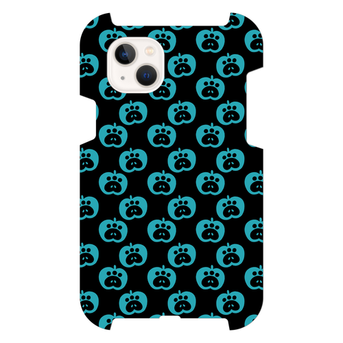 肉球リンゴのスマホケース【青リンゴ】 iPhone14 Plus