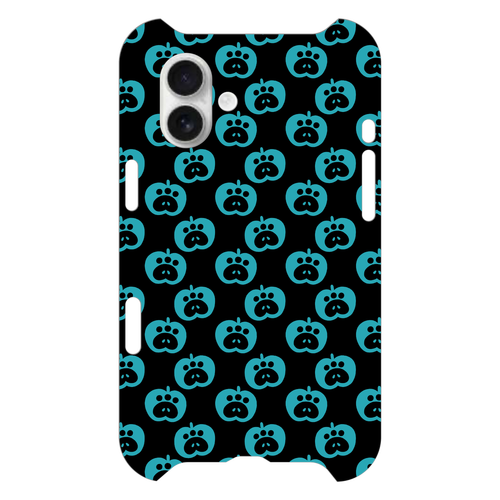 肉球リンゴのスマホケース【青リンゴ】 iPhone16 Plus