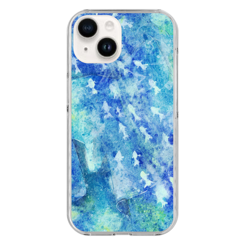 思ひ出の海　iPhone15 iPhone15 (透明)(ハードケース)