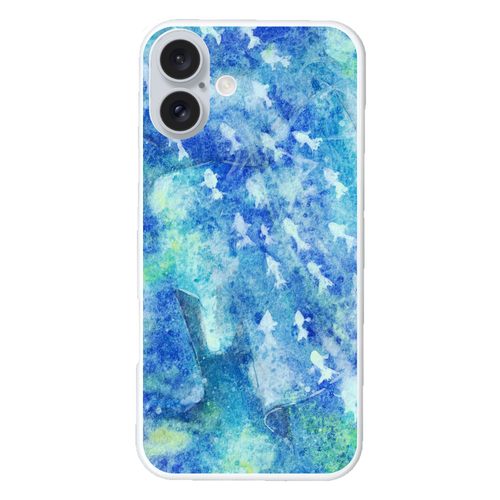 思ひ出の海　 iPhone16 Plus iPhone16 Plus (透明)(ハードケース)