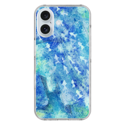 思ひ出の海　iPhone16 iPhone16 (透明)(ハードケース)