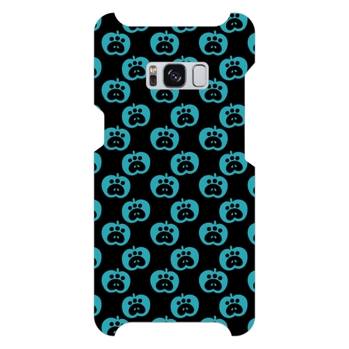 肉球リンゴのスマホケース【青リンゴ】 Galaxy S8 (SC-02J)